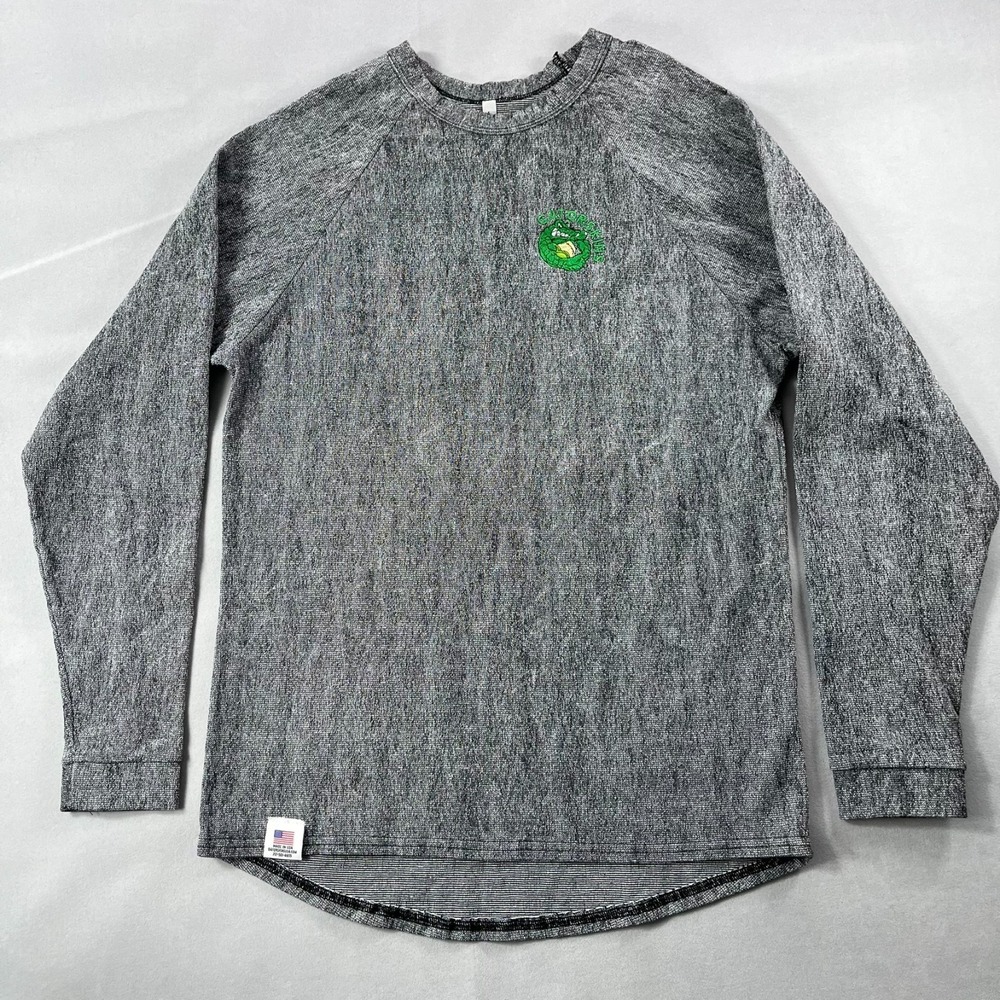 Gatorskins Thermal Shirt Men Large Gray‎ Windproof Breathable Long Sleeve